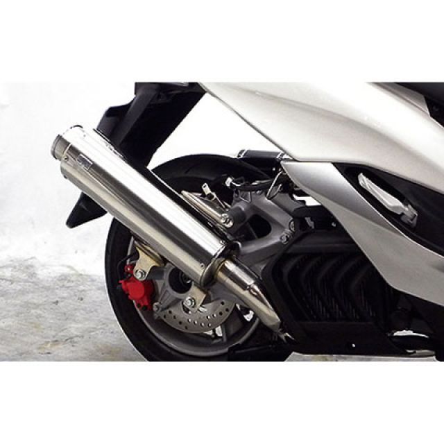 WirusWin マジェスティS（SMAX）用 ビッグバズーカーマフラー オプション オプションA ウイルズウィン マフラー本体 マジェスティS