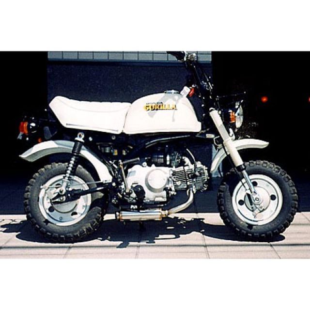 WirusWin モンキー（キャブレター仕様車）用 ロッドダウンショートマフラー ウイルズウィン マフラー本体 モンキー（キャブレター仕様車）