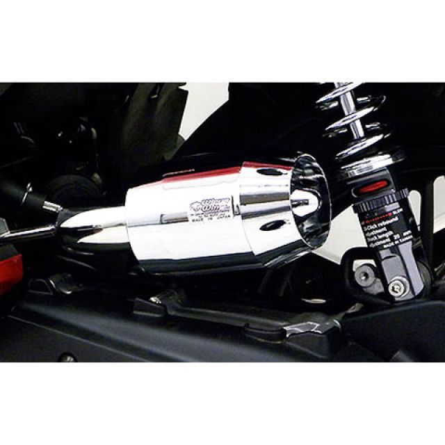 WirusWin PCX（JF28/eSPエンジン）用 ブリーズタイプ エアクリーナーキット カラー ブルーメッキ ウイルズウィン エアクリーナー PCX