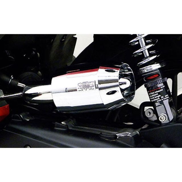 WirusWin PCX150（KF18）用 ブリーズタイプ エアクリーナーキット カラー シルバーメッキ ウイルズウィン エアクリーナー PCX150