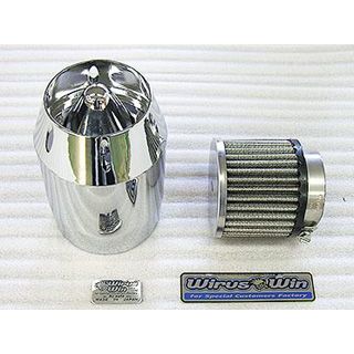 WirusWin ティグラ125用 ブリーズタイプ エアクリーナーキット カラー ブラックメッキ ウイルズウィン エアクリーナー ティグラ125