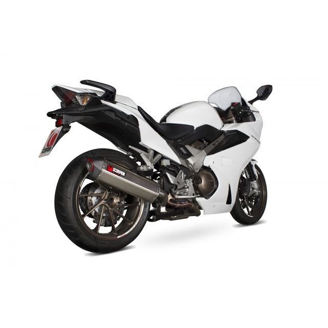 SCORPION Serket スリップオン ステンレススリーブ Homologated Honda VFR 800F 2014-2018 ｜ RHA168SEO scom_RHA168SEO スコーピオン マフラー本体 VFR 800 F