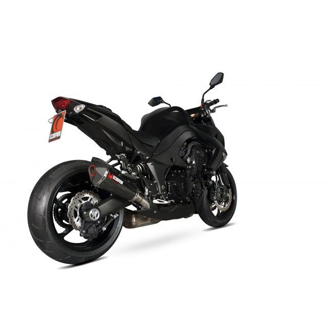 SCORPION Serket（Taper）テーパースリップオン（ペア） カーボンファイバースリーブ Homologated Kawasaki Z 1000 10-1 ｜ RKA107CEO scom_RKA107CEO スコーピオン マフラー本体 Z…