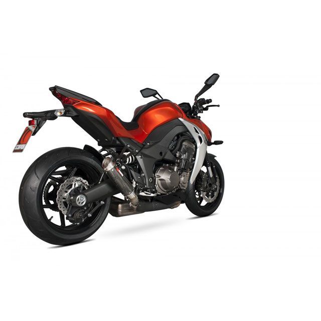 SCORPION RP1-GP スリップオン（ペア） カーボンファイバースリーブ Homologated Kawasaki Z 1000 14-Current 2014 ｜ KA1008CEM scom_KA1008CEM スコーピオン マフラー本体 …