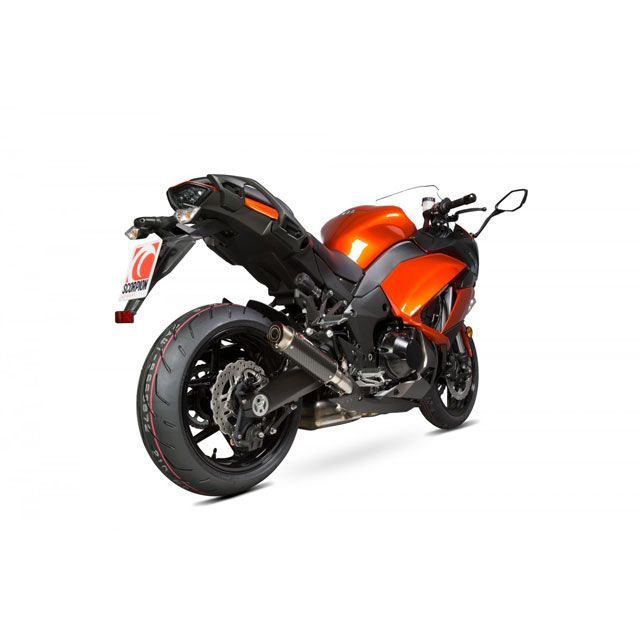 SCORPION RP1-GP スリップオン カーボンファイバースリーブ（Does not fit with panniers） Homologated Kawasak ｜ KA1014CEM scom_KA1014CEM スコーピオン マフラー本体 … 89,406円