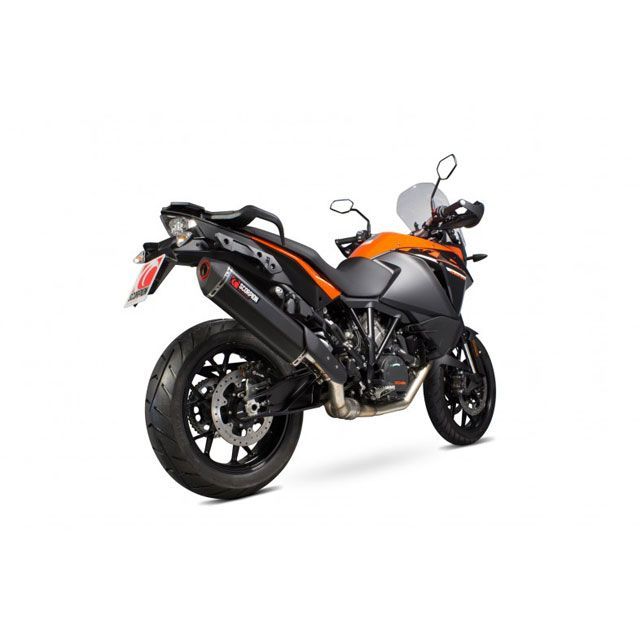 SCORPION Serket スリップオン ブラックセラミックコーティングスリーブ KTM Adventure 1190 13-16 2013-2016 ｜ RKT82BCER scom_RKT82BCER スコーピオン マフラー本体 Adventu…