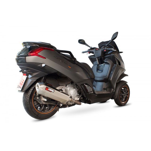 SCORPION Serket スリップオン ステンレススリーブ Peugeot Metropolis 400 2013-2017 | RPG102SEO scom_RPG102SEO スコーピオン マフラー本体 Metropolis 400
