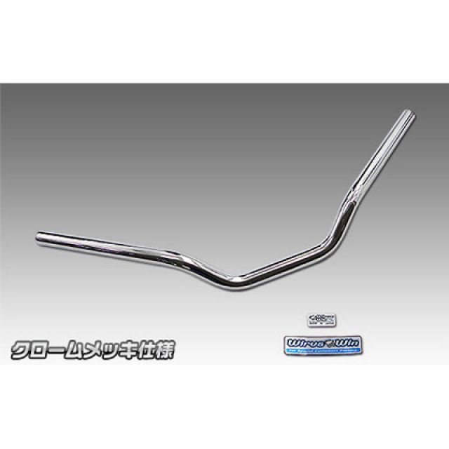 WirusWin グロム/MSX125（1型）用 レーシングハンドル カラー クロームメッキ ウイルズウィン ハンドル関連パーツ グロム/MSX125（1型）