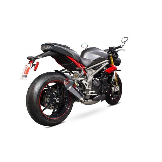 SCORPION Serket（Taper）テーパースリップオン Carbon Fibre Sleeve Homologated Triumph 1050 R 2016 ｜ RTR84SECEO scom_RTR84SECEO スコーピオン マフラー本&hellip;｜パークアップ 店
