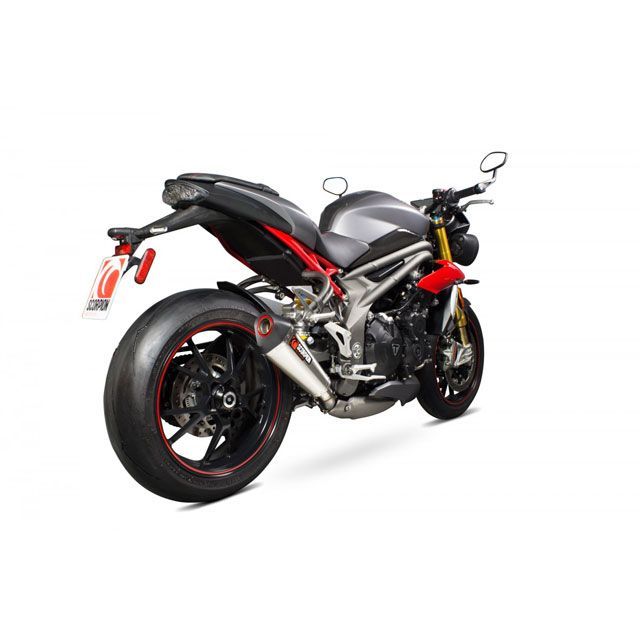 SCORPION Serket（Taper）テーパースリップオン ステンレススリーブ Homologated Triumph Speed Triple 1050 16- ｜ RTR84SESEO scom_RTR84SESEO スコーピオン マフラー本&hellip;｜パークアップ 店