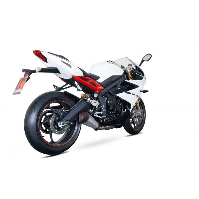 SCORPION Serket（Taper）テーパースリップオン ステンレススリーブ Homologated Triumph Daytona 675 2013-20 ｜ RTR75SEO scom_RTR75SEO スコーピオン マフラー本体 Dayt… 48,198円