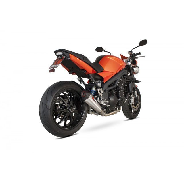 SCORPION Serket(Taper)テーパースリップオン ステンレススリーブ Triumph Speed Triple 1050 05-10 2008-20 | RTR66SESEO scom_RTR66SESEO スコーピオン マフラー本体 …