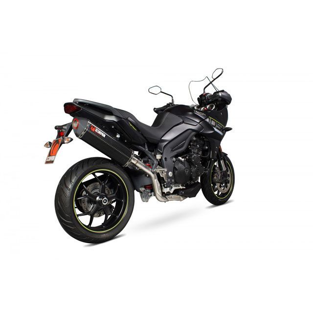 SCORPION Serket スリップオン Carbon Fibre Sleeve Homologated Triumph Tiger 1050 Sport 2013 | RTR78CEO scom_RTR78CEO スコーピオン マフラー本体 Ti…|パークアップ 店