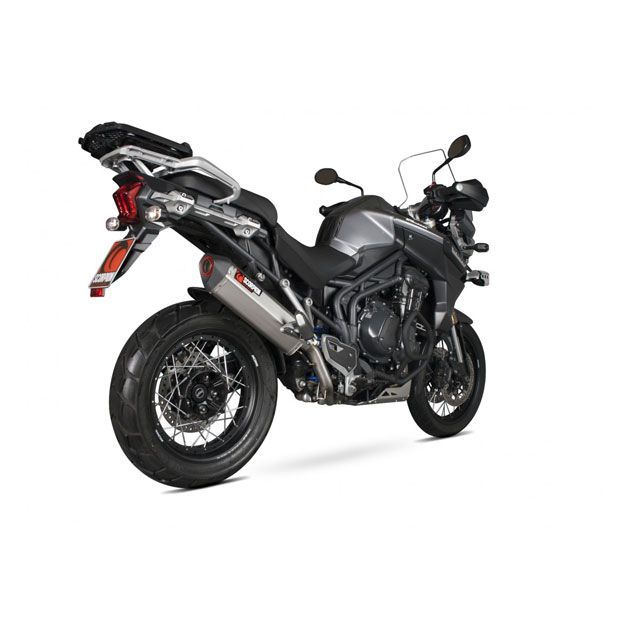 SCORPION Serket スリップオン ステンレススリーブ Homologated Triumph Tiger 1200 Explorer 12-15 2012-｜ RTR73SEO scom_RTR73SEO スコーピオン マフラー本体 Tig…