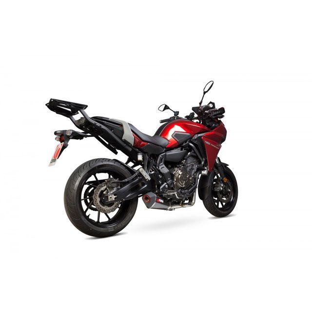 SCORPION Serket テーパーフルシステム Carbon Fibre Sleeve Yamaha MT-07 Tracer 2016-2018 ｜ RYA108SYSCEO scom_RYA108SYSCEO スコーピオン マフラー本体 MT…