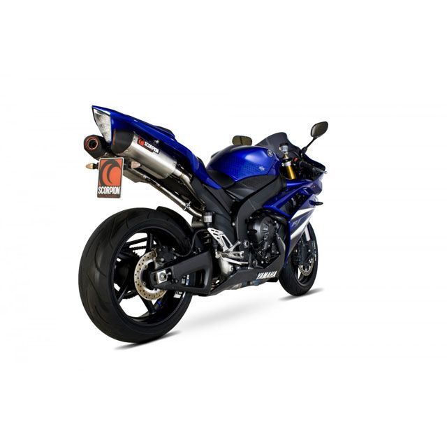 SCORPION Serket（Taper）テーパースリップオン（ペア） ステンレススリーブ Homologated Yamaha YZF R1 07-08 2007 ｜ RYA81SEO scom_RYA81SEO スコーピオン マフラー本体 YZF…