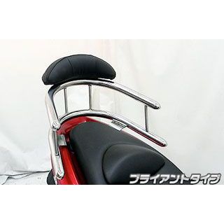 WirusWin PCX（JF28）用 バックホールドタンデムバー タイプ ブライアントタイプ バックレストサイズ ラージ ウイルズウィン タンデム用品 PCX