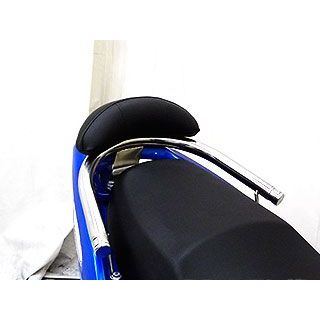 WirusWin RACING KING180Fi用 バックレスト付き 32φタンデムバー タイプ エレガントタイプ バックレストサイズ スモール ウイルズウィン タンデム用品 RACING KING180Fi
