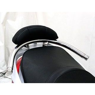 WirusWin SYM RV125i用バックレスト付き 32φタンデムバー タイプ エレガントタイプ バックレストサイズ ラージ ウイルズウィン タンデム用品 RV125i