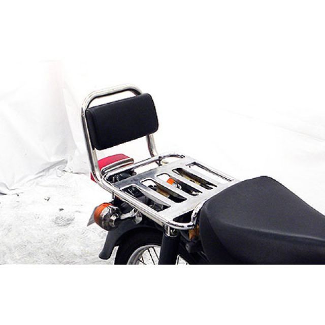 WirusWin カブ90（デラックス/スタンダード）用 バックレスト付き タンデムバー ウイルズウィン タンデム用品 カブ70（デラックス/スタンダード）