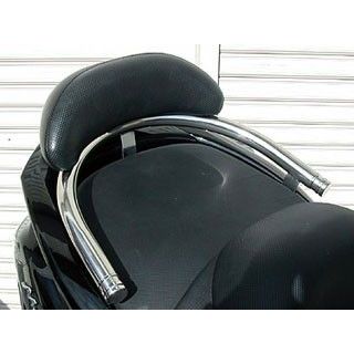 WirusWin グランドマジェスティ250用 バックレスト付 32φタンデムバー タイプ エレガントタイプ ウイルズウィン タンデム用品 グランドマジェスティ250