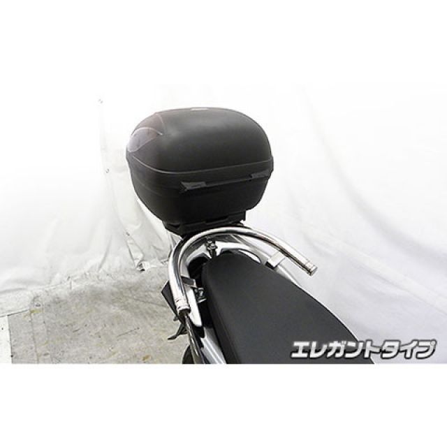 WirusWin ディオ110（JF58）用 リアボックス付きタンデムバー タイプ エレガントタイプ ウイルズウィン タンデム用品 ディオ110