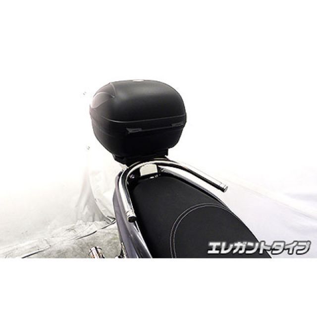 WirusWin トリシティ125用 リアボックス付きタンデムバー タイプ エレガントタイプ ウイルズウィン タンデム用品 トリシティ125