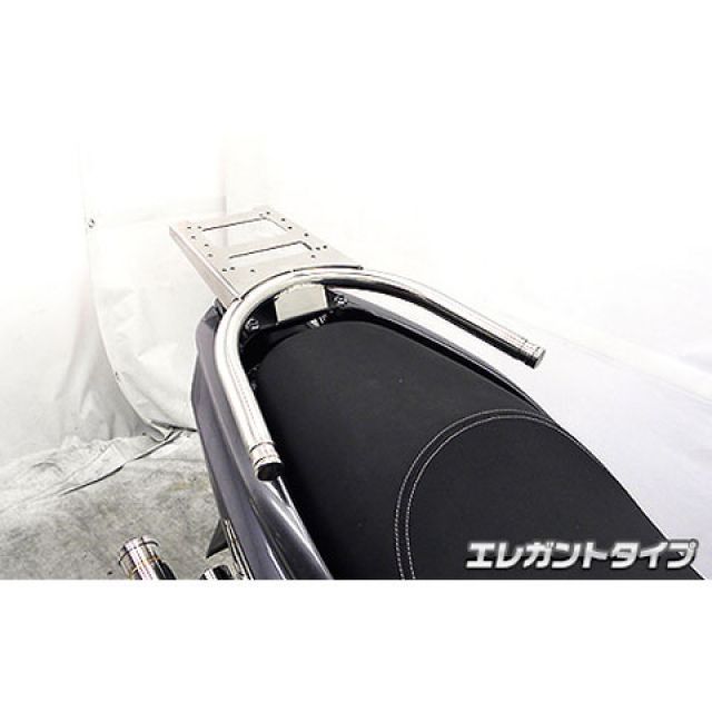 WirusWin トリシティ125用 リアボックス用ベースブラケット付きタンデムバー タイプ エレガントタイプ ウイルズウィン タンデム用品 トリシティ125