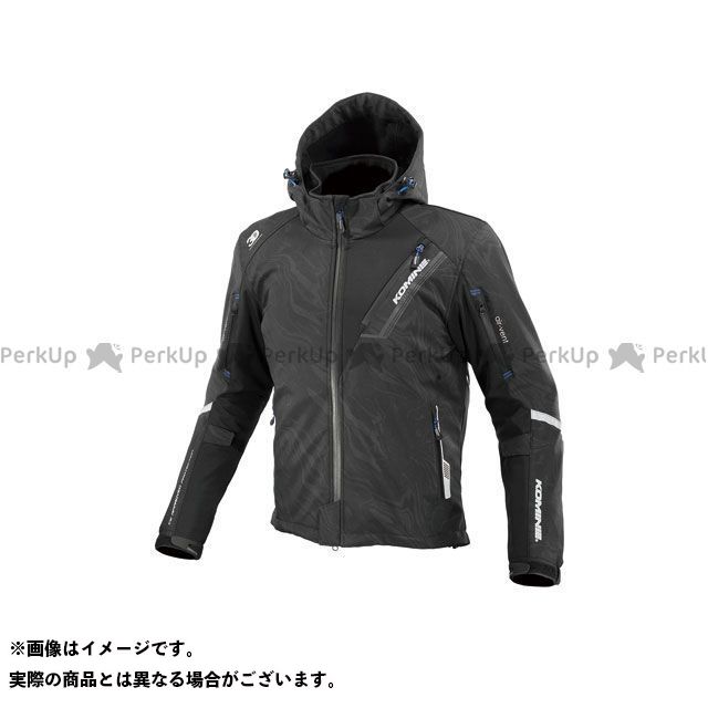 KOMINE 2020-2021秋冬モデル JK-579 プロテクトソフトシェルウィンターパーカ-イフ（ブラックマーブル） サイズ M ・07-579 コミネ ジャケット 17,116円