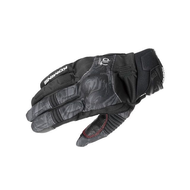 KOMINE 2020-2021秋冬モデル GK-818 プロテクトウインターグローブ（ブラックマーブル） サイズ XS ・06-818 コミネ ウインターグローブ