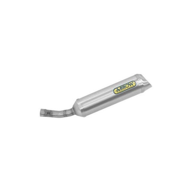 ARROW YAMAHA YZF-R125 2019 HOMOLOGATED TITANIUM THUNDER SILENCER WITH WELDED LINK PIPE ｜ 51518PO arr_51518PO アロー エキゾーストパイプ