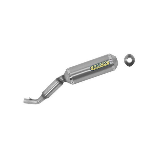 ARROW HONDA XR 125 04/ XR 125 R/SM TITANIUM HOMOLOGATED EXHAUST ｜ 52501PO arr_52501PO アロー マフラー本体
