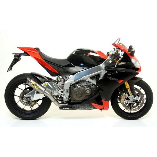 ARROW APRILIA RSV4 / RSV4 FACTORY 09/13 TITANIUM GP2 SILENCER WITH STAINLESS STEEL MID PIPE FOR ORIGINAL COLLECTORS ｜ 71009GP &hellip;｜パークアップ 店
