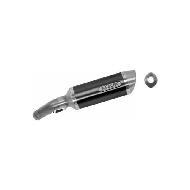 ARROW SUZUKI GSX-R 600/750 06 ALUMINIUM BLACK HOMOLOGATED SILENCER | 71702AON arr_71702AON アロー インナーサイレンサー|パークアップ 店