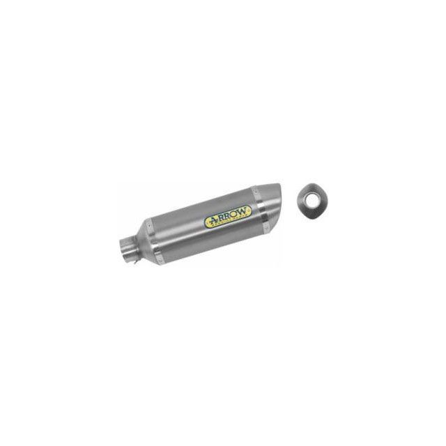 ARROW SUZUKI GSX-R 600/750 08-10 ALUMINIUM HOMOLOGATED THUNDER SILENCER FOR MID-PIPE ｜ 71729AO arr_71729AO アロー エキゾーストパイプ