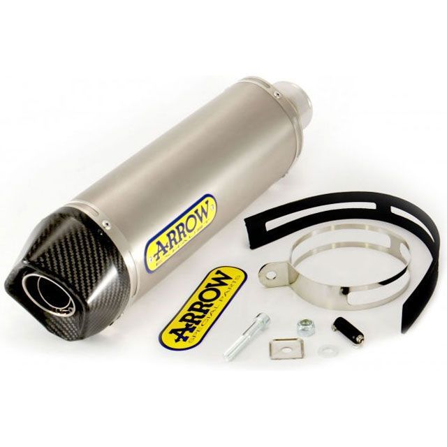 ARROW BMW F 800 R 09-10 ALUMINIUM HOMOLOGATED SILENCER WITH CARBON END-CAP FOR STOCK AND COLLECOTRS ｜ 71746AK arr_71746AK アロー …