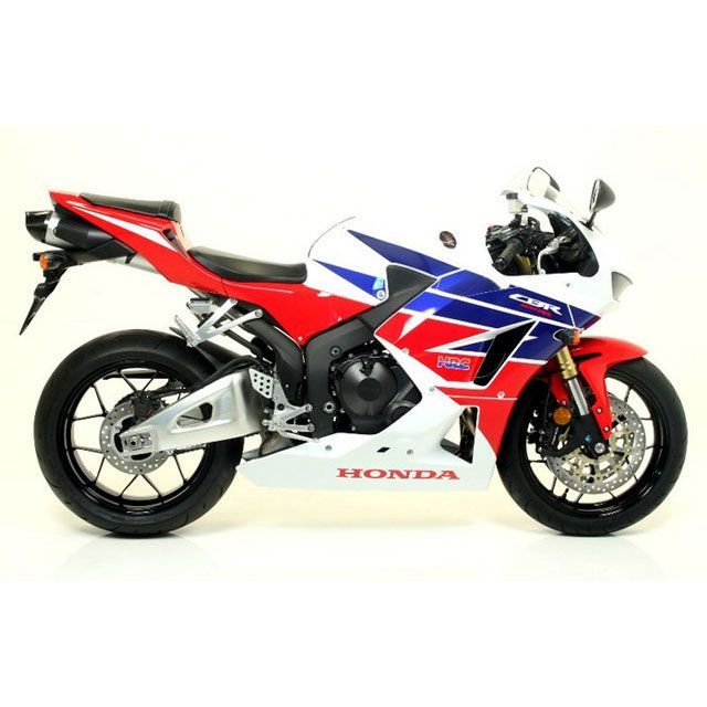 ARROW HONDA CBR 600 RR 13 HOMOLOGATED ALUMI- NIUM INDY RACE SILENCER WITH CARBON END CAP FOR ORIGINAL AND COLLECTORS ｜ 71807AK…