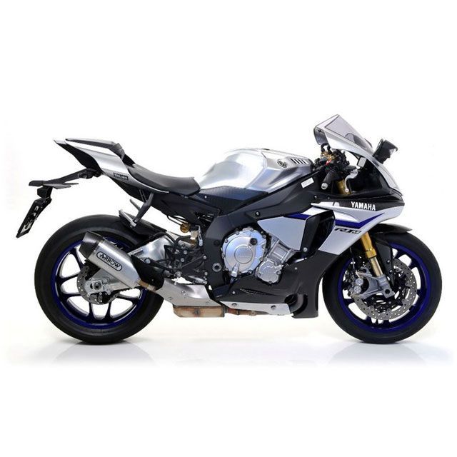 Homologated 15 エントリーで最大p19倍 R1 Yamaha Race Collectors Aluminium パーツ Carbon Indy バイク用品 Silencer アロー Yzf With End Cap For Original Collectors 71 パークアップ 店アロー Arrow インナーサイレンサー マフラー