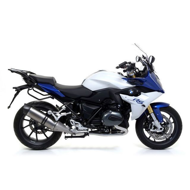 ARROW BMW R 1200 R/RS 15/16 HOMOL. TITANIUM MAXI RACHE-TECH SILENCER WITH CARBON END CAP FOR ORIGINAL AND COLLECTORS | 71842PK…