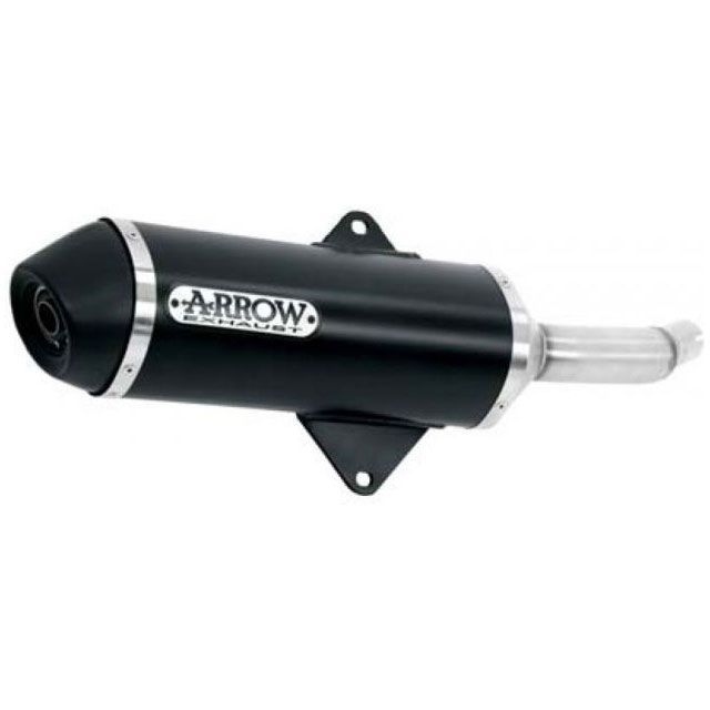 ARROW PIAGGIO MP3 500 HOMOLOGATED ALUMINIUM CARDK RACE-TECH SILENCER WITH STEEL BLACK END CAP FOR COLLECTOR | 73505ANN arr_735…|パークアップ 店