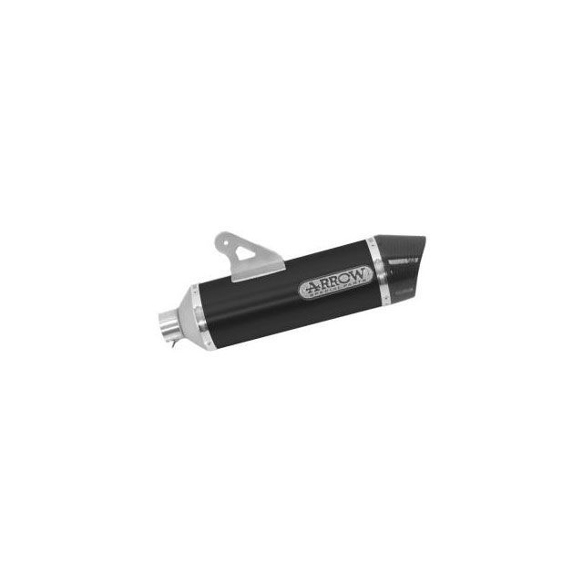 ARROW BMW C650 SPORT 16 HOMOL. ALUMINIUM DARK RACE-TECH SILENCER WITH CARBON END CAP FOR 73009MI LINK PIPE ｜ 73512AKN arr_7351…