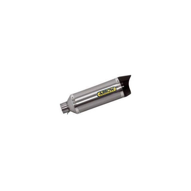 ARROW KTM RC 390 17 HOMOLOGATED THUNDER TITANIUM SILENCER WITH CARBON END CAP FOR LINK PIPE ｜ 71860PK arr_71860PK アロー エキゾーストパイプ