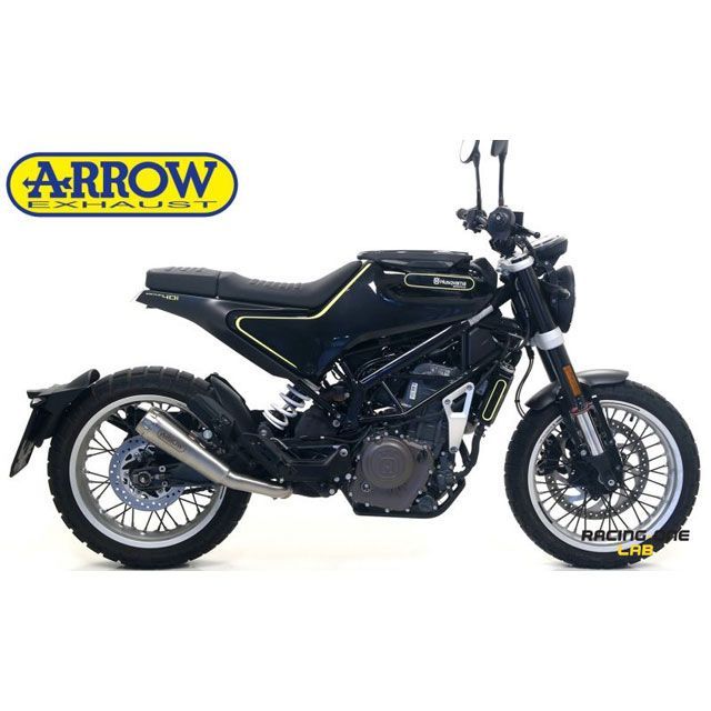 ARROW Husqvarna Svartpilen 401 2018/19 Eマーク Pro-Race Nichrom エキゾースト ウェルデッドリンクパイプ （オリジナルコレクター用） ｜ 71905PRI arr_71905PRI アロー マフラ…