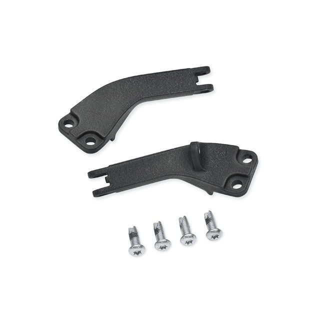 HARLEY-DAVIDSON Wrinkle Black Passenger Footpeg Support Kit 50210-06 ハーレーダビッドソン ハーレーダビッドソン Dyna