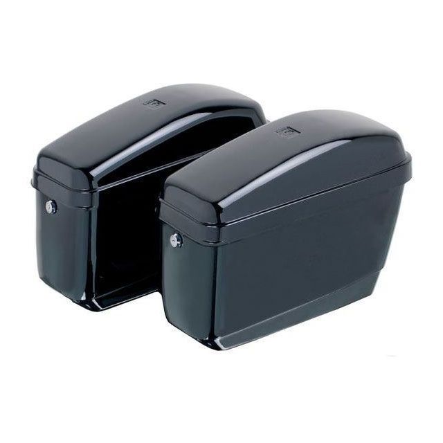 CustomAcces Rigid Left Saddlebags Easy Model Black ｜ AR0007N cma_AR0007N カスタムアクセス ツーリング用バッグ