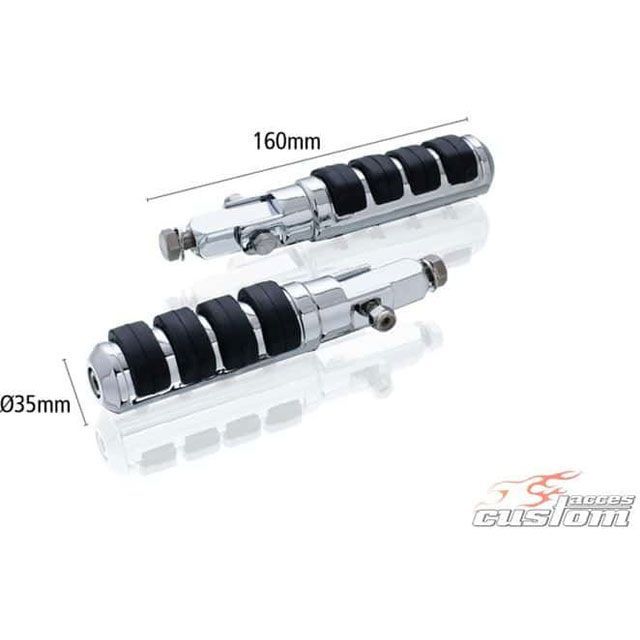 CustomAcces Footrest Inox ｜ ED0002J cma_ED0002J カスタムアクセス ステップ Universal