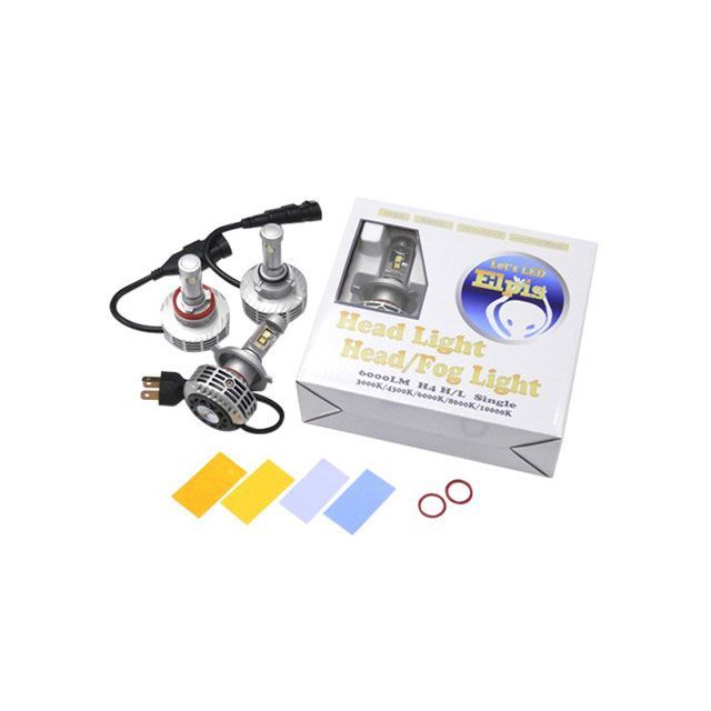 Santaworld Let’s LED エルピス HB3/4 6000LM 2個セット HB3-LED-2-E サンタワールド ライト・ランプ