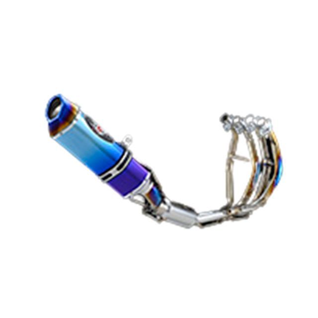 BEET NASSERT Evolution Type II 政府認証適合 フルエキゾーストチタンマフラー（クリアチタン） 0227-KG2-50 ビートジャパン マフラー本体 Ninja ZX-25R/SE