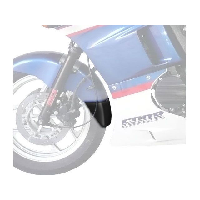 PYRAMID PLASTICS Kawasaki GPX 600 R Extenda Fenda Matte Black 1988>1997 | 05305 pyr_05305 ピラミッドプラスチック フェンダー GPX 600 R|パークアップ 店