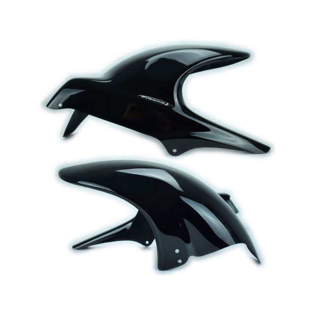 PYRAMID PLASTICS Suzuki GSF 1250 S Bandit Hugger Gloss Black 2007>2015 | 070400B pyr_070400B ピラミッドプラスチック フェンダー|パークアップ 店